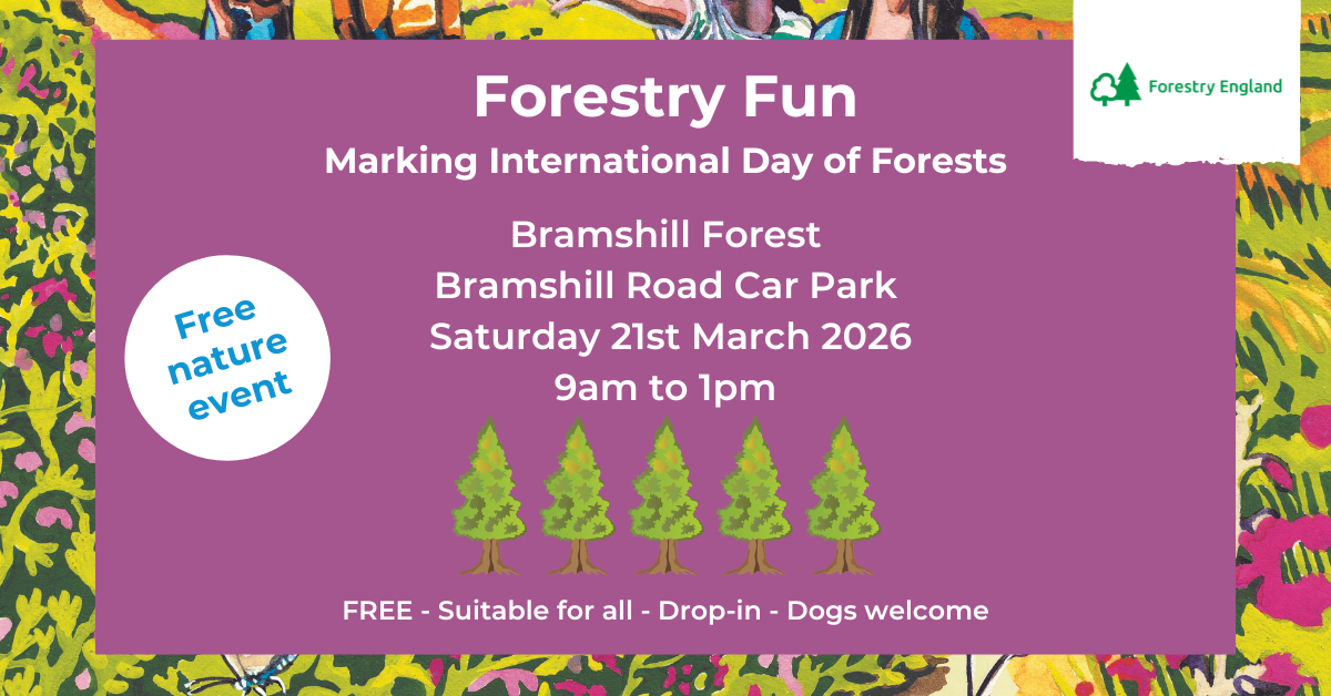 Pretty Pink poster advertising a forestry event